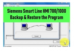 backup and restore siemens smart line hmi on wincc flexible smart