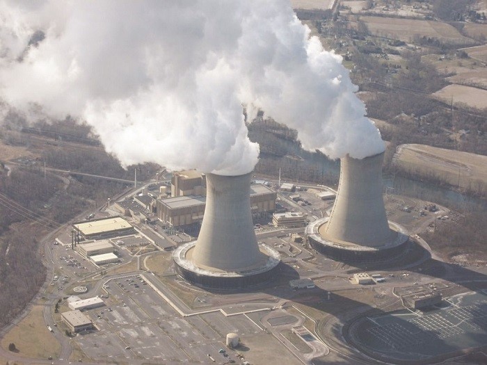 Lò phản ứng hạt nhân có thể làm tăng lượng CO2 khiến trái đất nóng lên