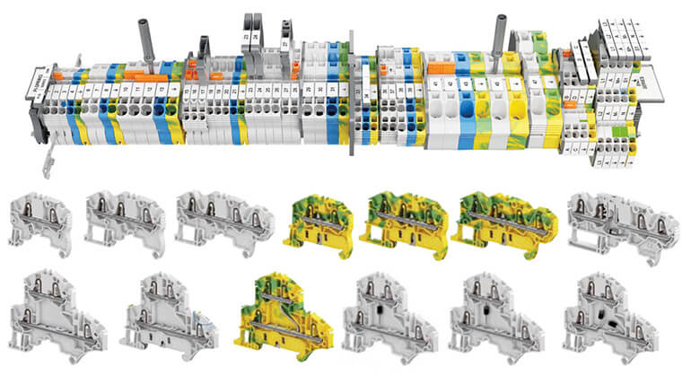 Terminal blocks - cầu đấu điện loại mở rộng